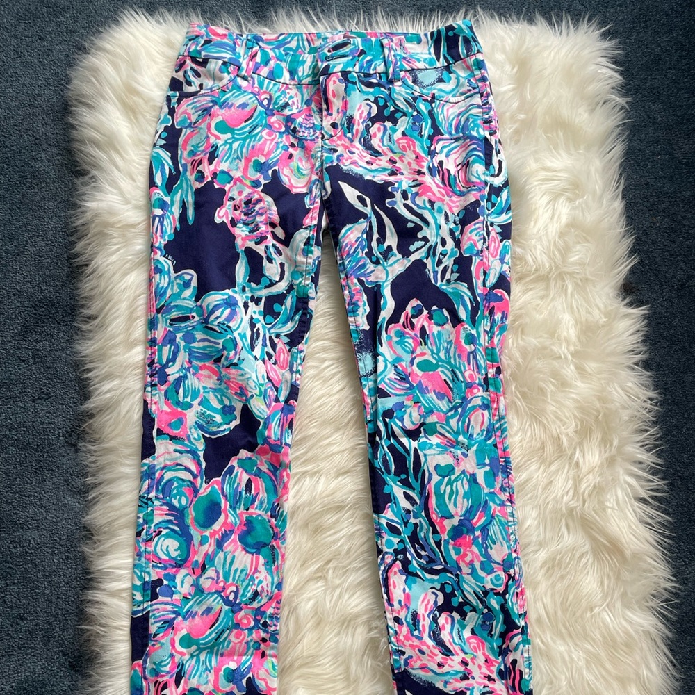 Lilly Pullitzer floral pants